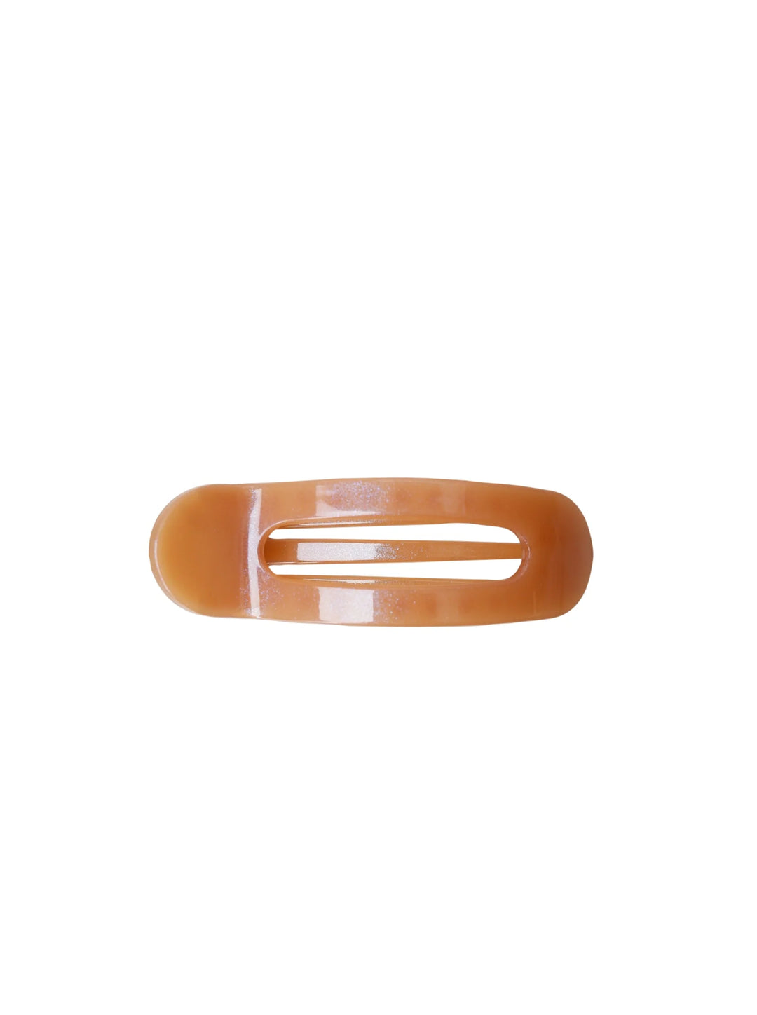 Black Colour - Sussi Transparent Hair Claw - Amber