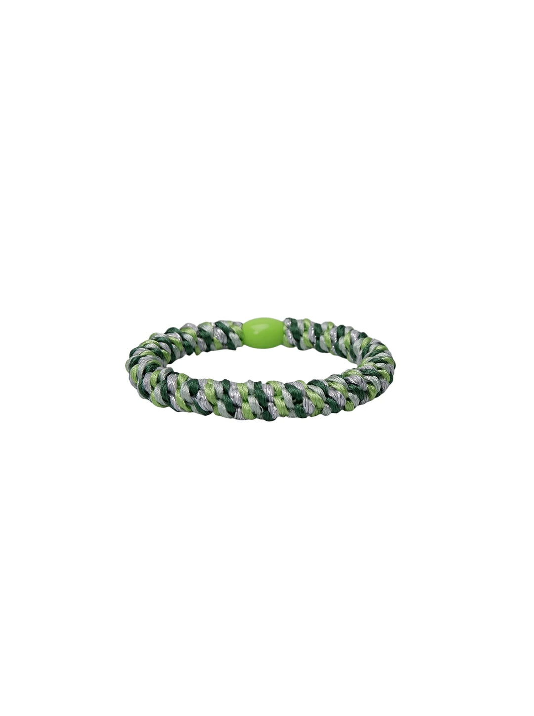 Black Colour - Kally Elastik -  Spring Green- Onesize