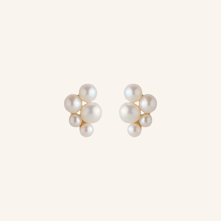 Pernille Corydon - Ocean Bay Ørestikker - Guld - 9,6mm