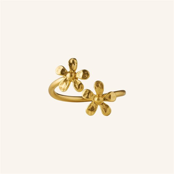 Pernille Corydon - Wild Poppy Ring - Guld