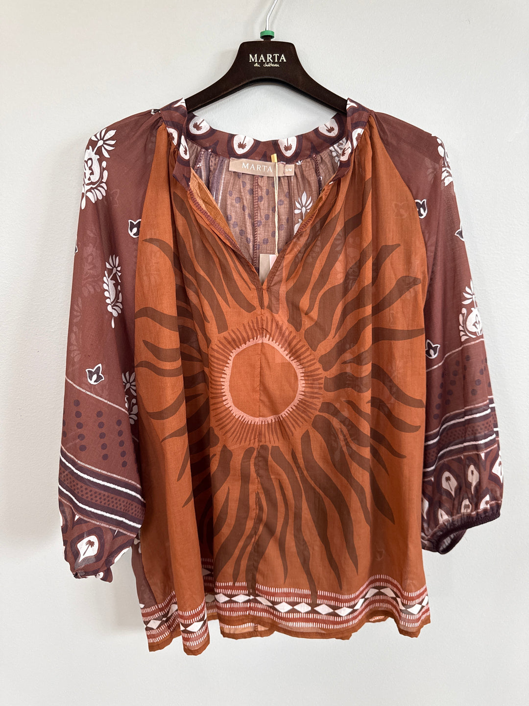 Marta - Valoria Shirt - Brown