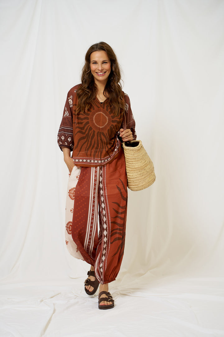 Marta - Valoria Shirt - Brown