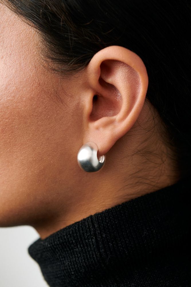 Pernille Corydon - Echo Hoops - 18 mm