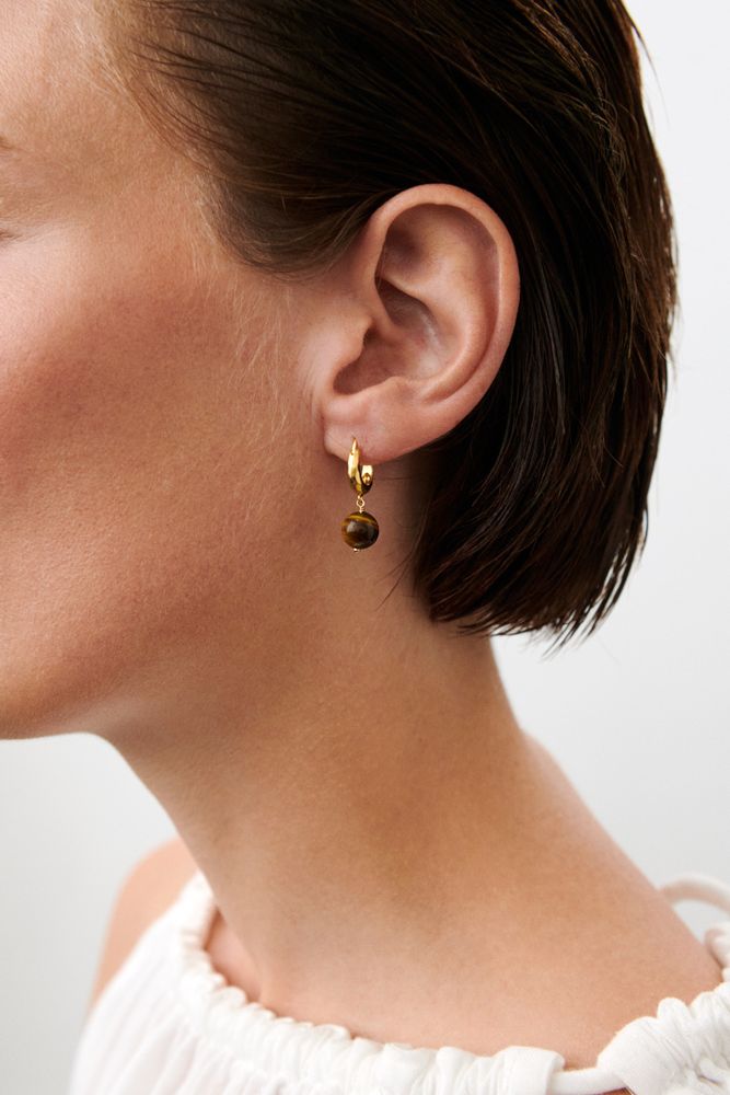 Pernille Corydon - Earth Earrings - 25 mm