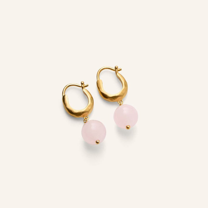 Pernille Corydon - Blush Øreringe - Guld - 26mm