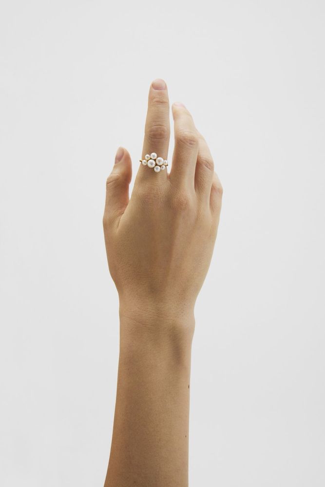 Pernille Corydon - Blossom Ring - Guld