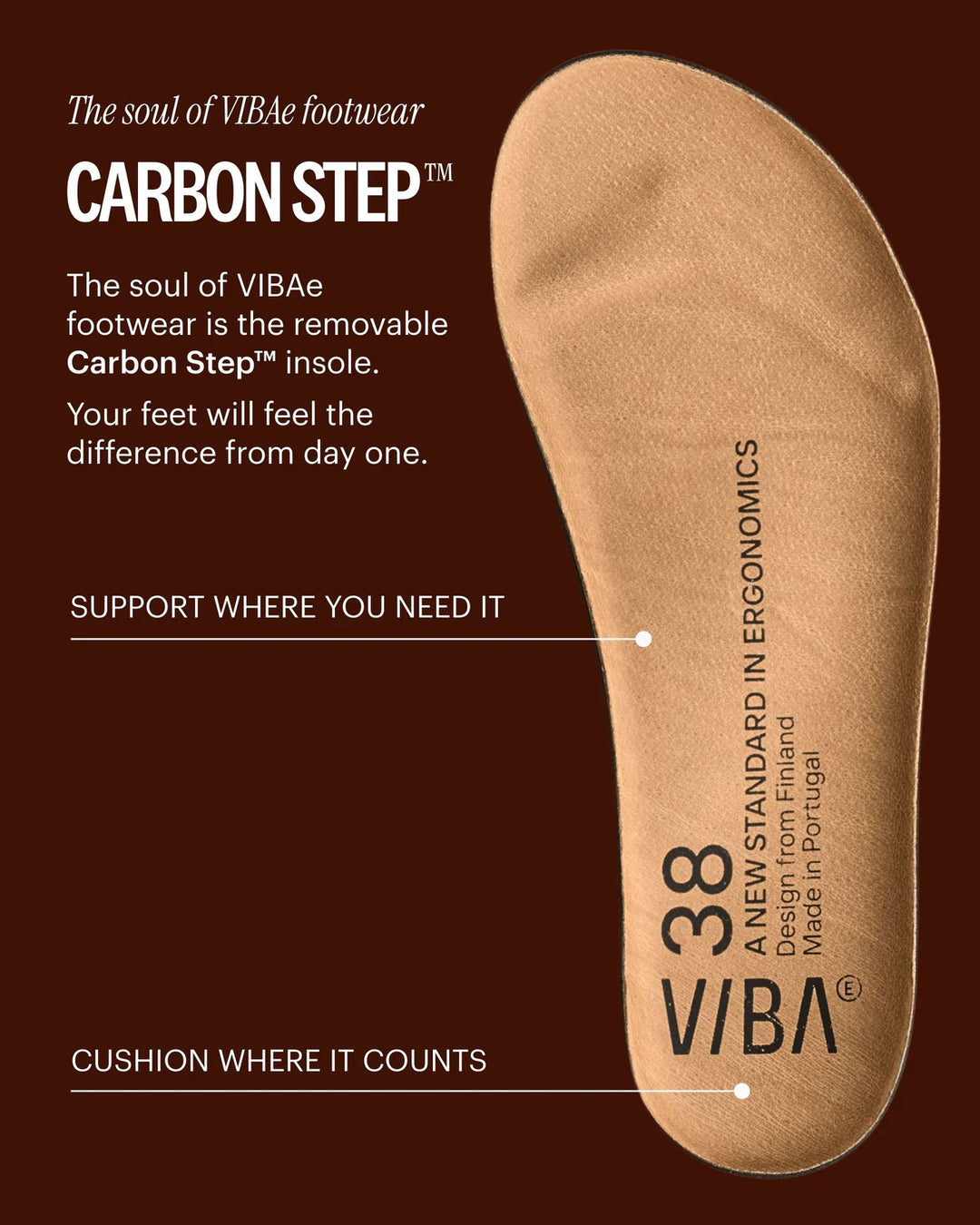VIBAe - Zuma Leather - Cognac Brown