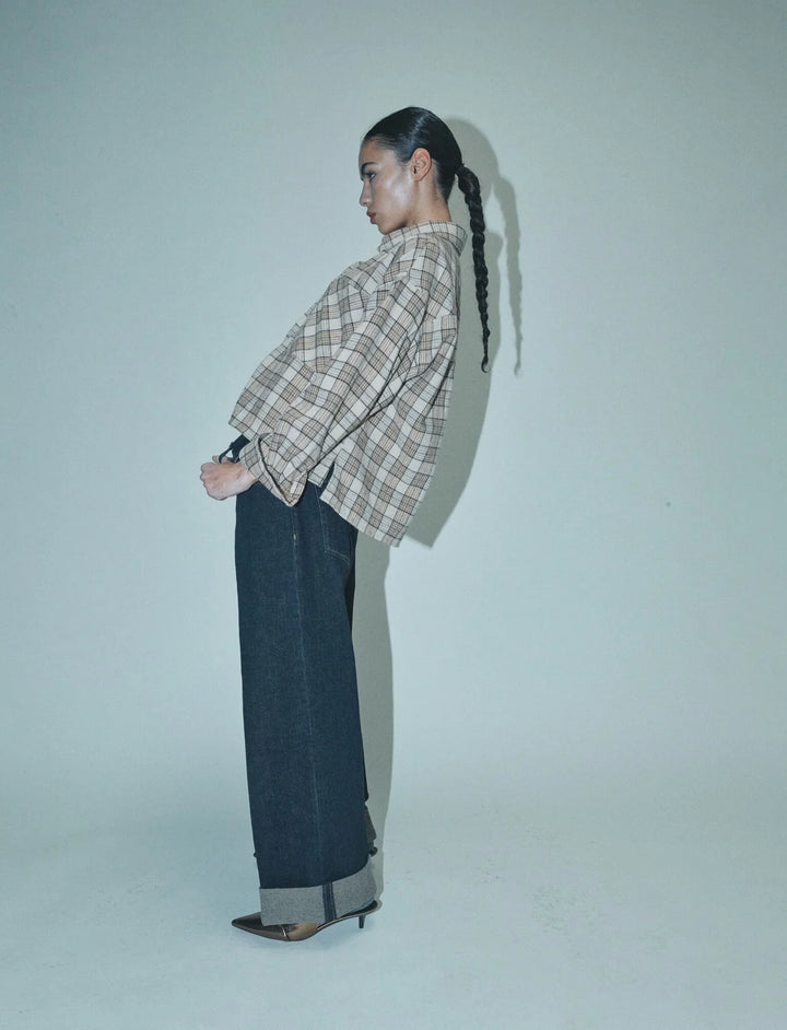 HeyAnno - Mirror Check Skjorte - Foxtrot
