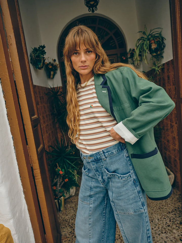 Heyanno - Era Stripe Top - Foxtrot