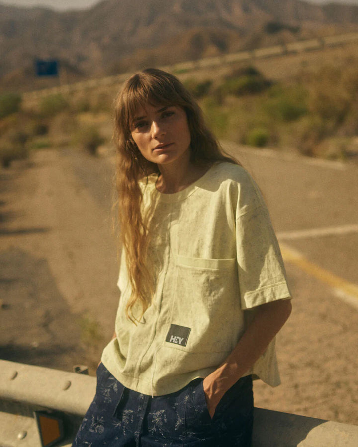 Heyanno - Artist Lounge Tee - Chardonnay