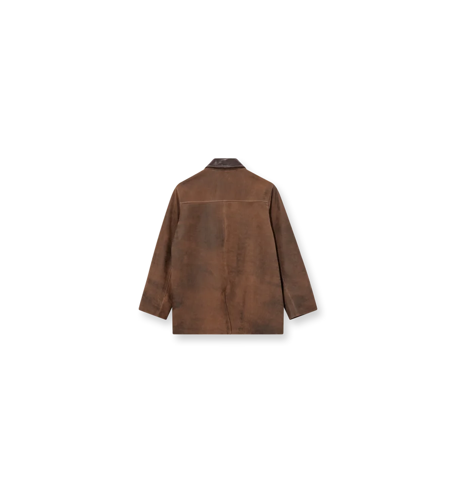 Heyanno – Fame Leather Jakke – Java – billede 5
