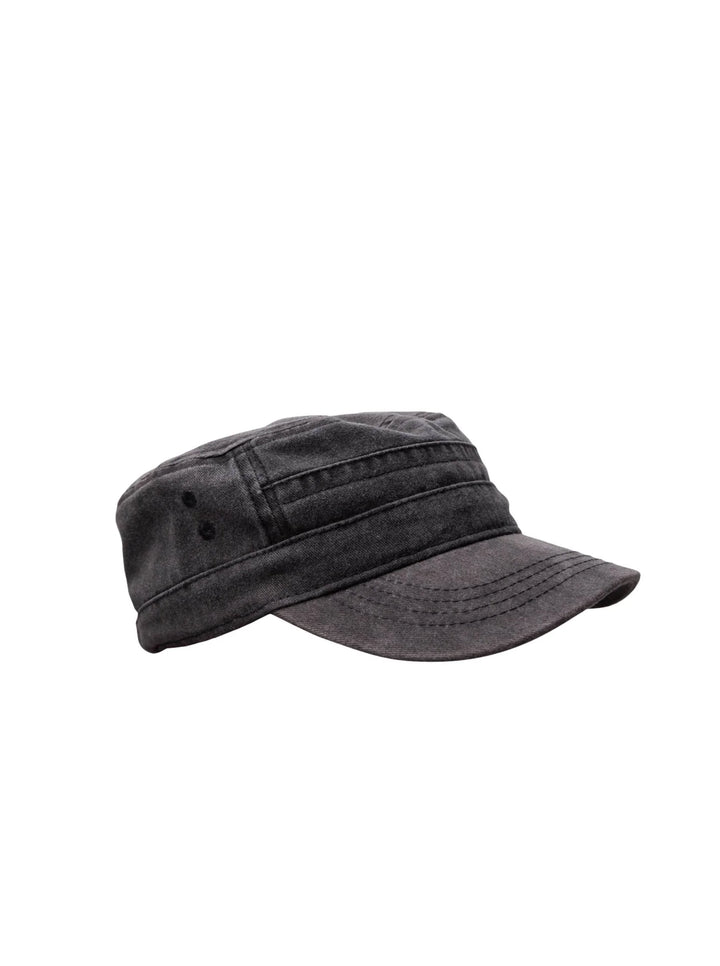 Black Colour - Glenna Cap - Asphalt- Onesize