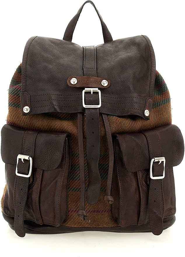 Campomaggi - Backpack Scozzese Fuxia t/moro - Onesize