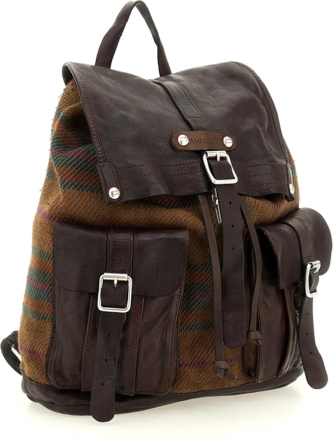 Campomaggi - Backpack Scozzese Fuxia t/moro - Onesize