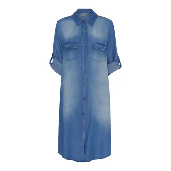 Marta - Florentina Kjole - Medium Blue