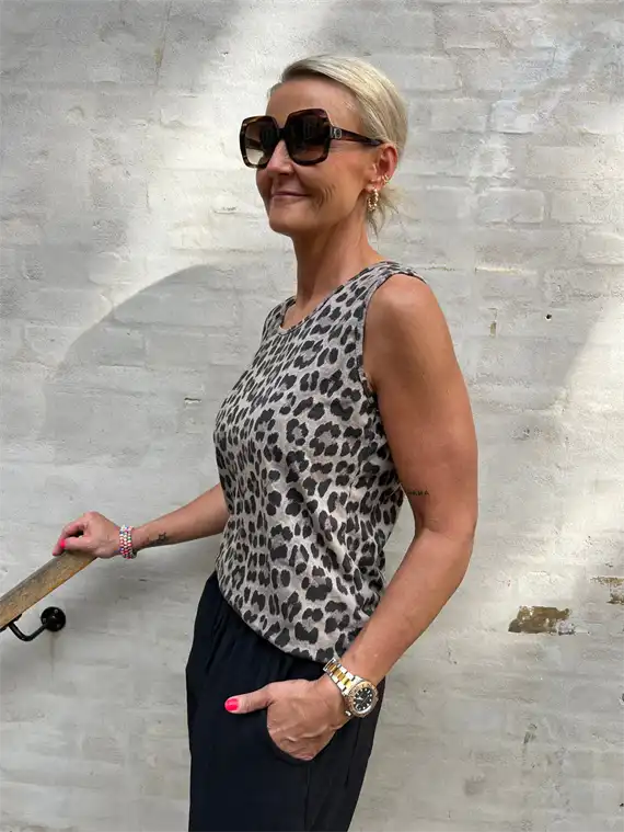 Marta - Angeline Top - Beige Camo