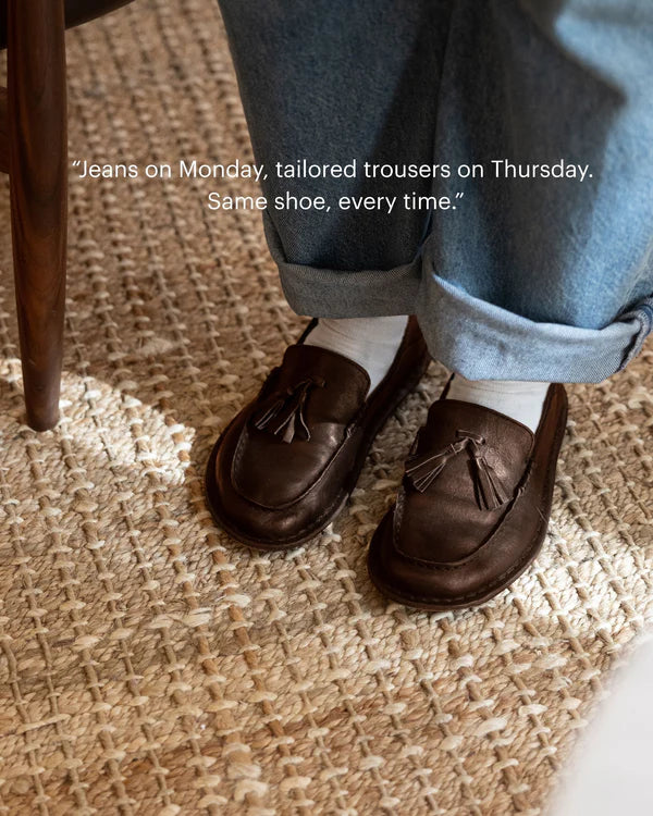 Viba - Tribeca Leather  - Cocoa Brown