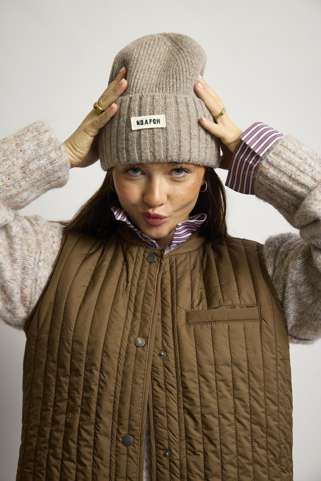 Kopenhaken - London Vest - Cocoa