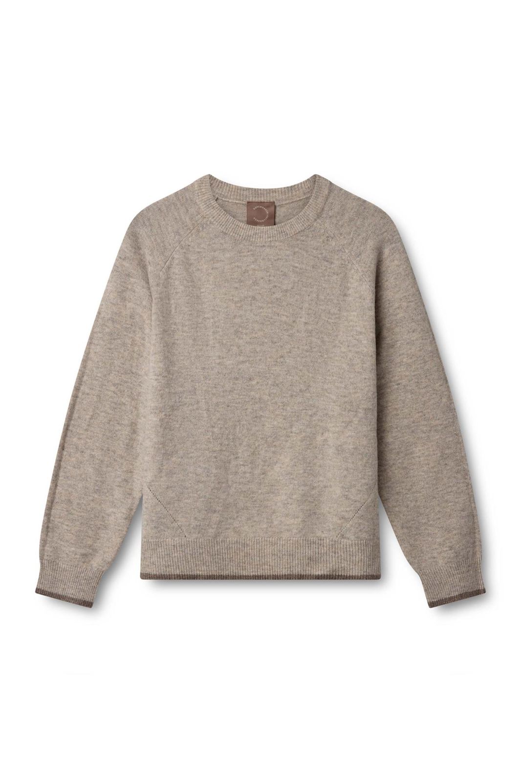 Kopenhaken - Carla Solid O-Neck - Savannah Tan