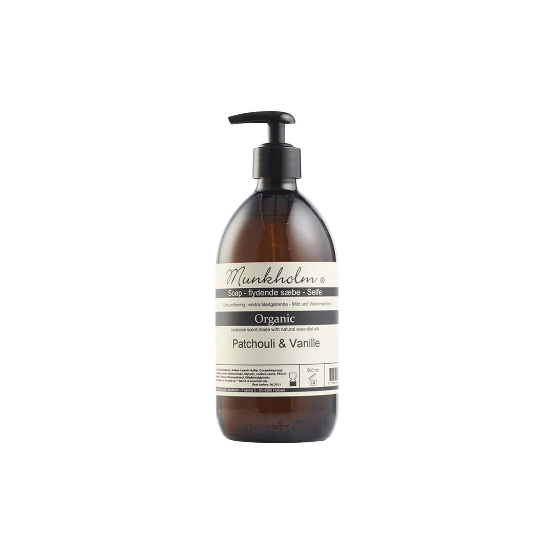 Munkholm - Sæbe - Patchouli &amp; Vanille - 500ml