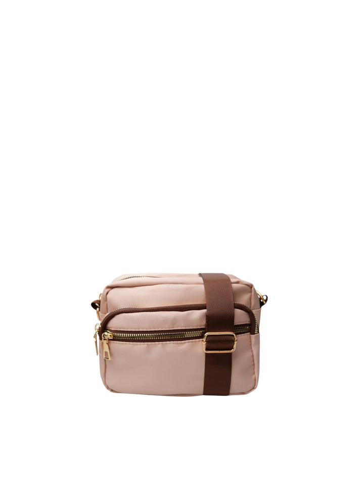 Black Colour - Viggy Nylon Bag Small - Pearl