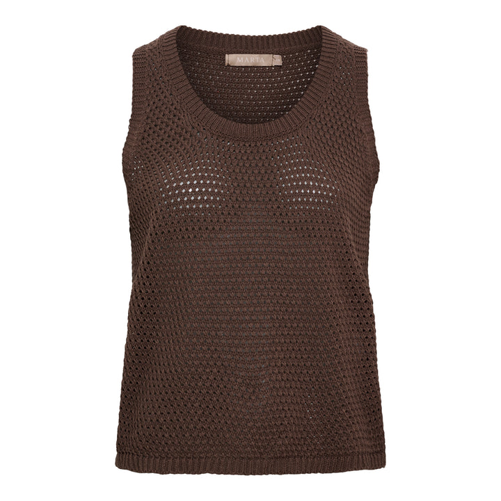 Marta - Nayla Knit Top - Caffe