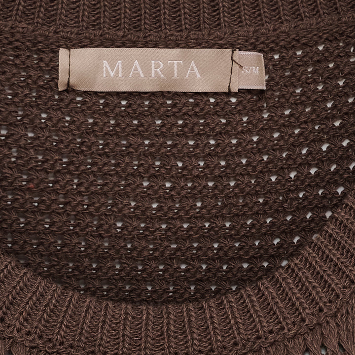 Marta - Nayla Knit Top - Caffe