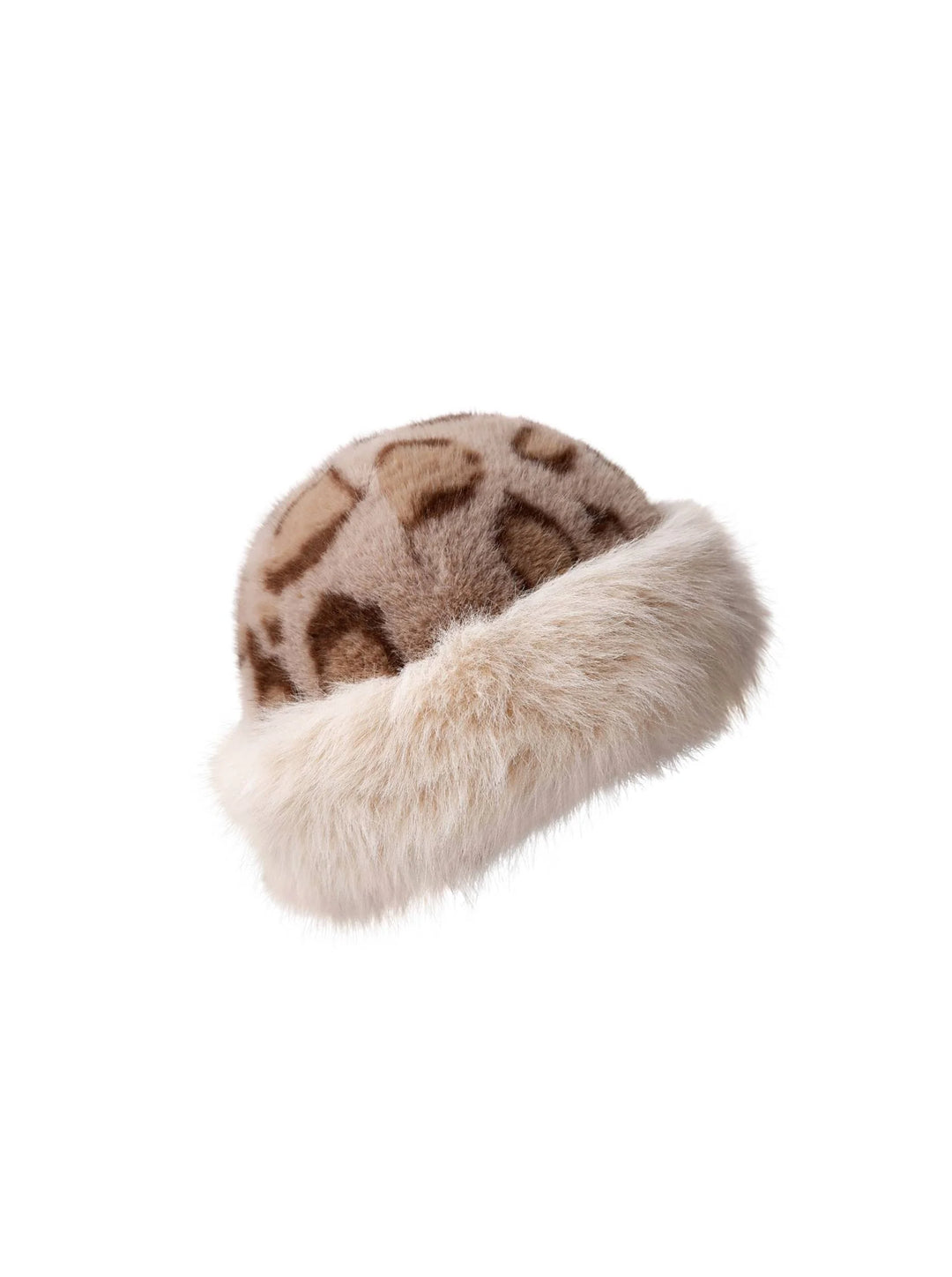 Black Colour - Miriam Soft Hat - Lt Leopard - Onesize