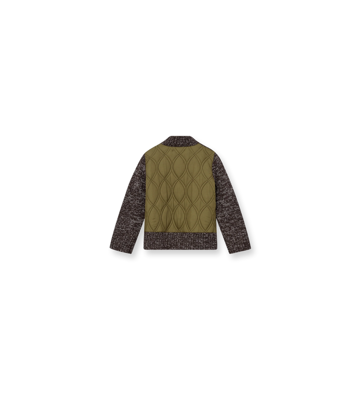 HeyAnno - Grace quilted knit - Demitasse