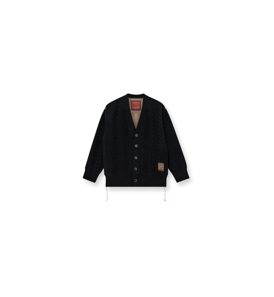 HeyAnno - Rich quilt cardigan - Black