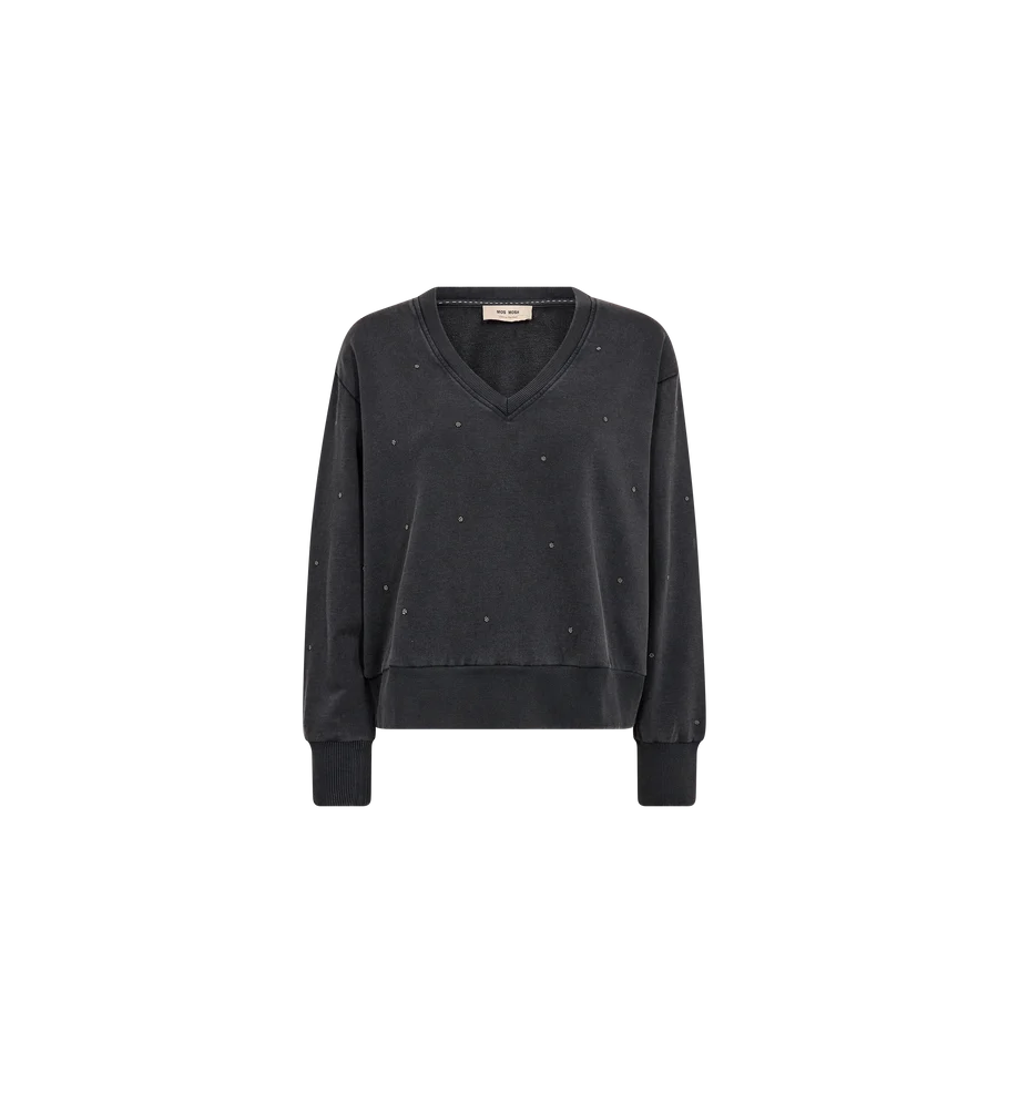 Mos Mosh - Cosette Sweatshirt - Thunderstorm