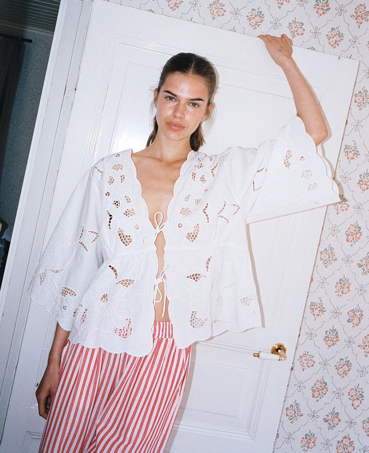 Sissel Edelbo - Adeline Top - Ecru