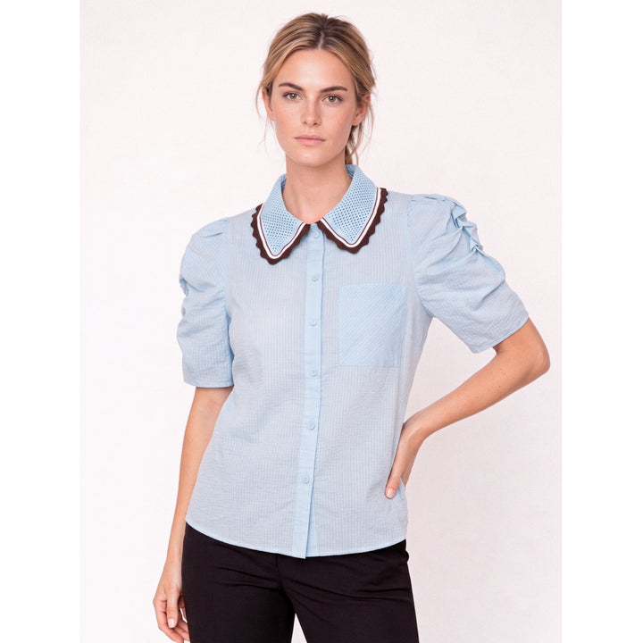 Gossia - AllyGO Skjorte - Light Blue