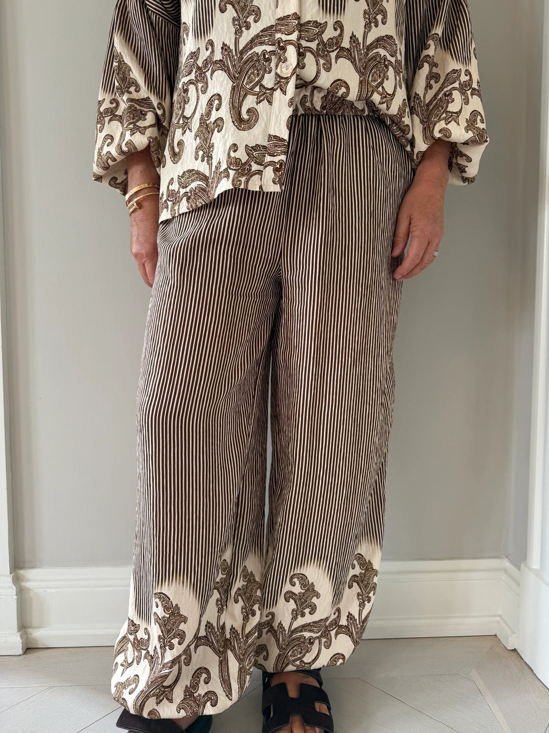 Marta - Amalie Pants - Marrone