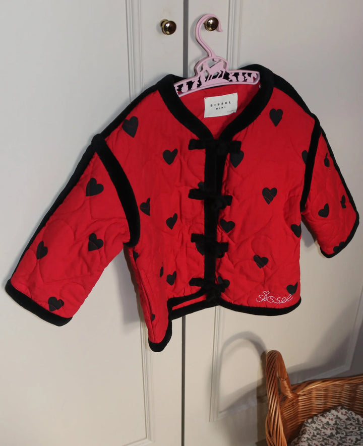 Sissel Edelbo - Amora Jakke Mini - Dark Red