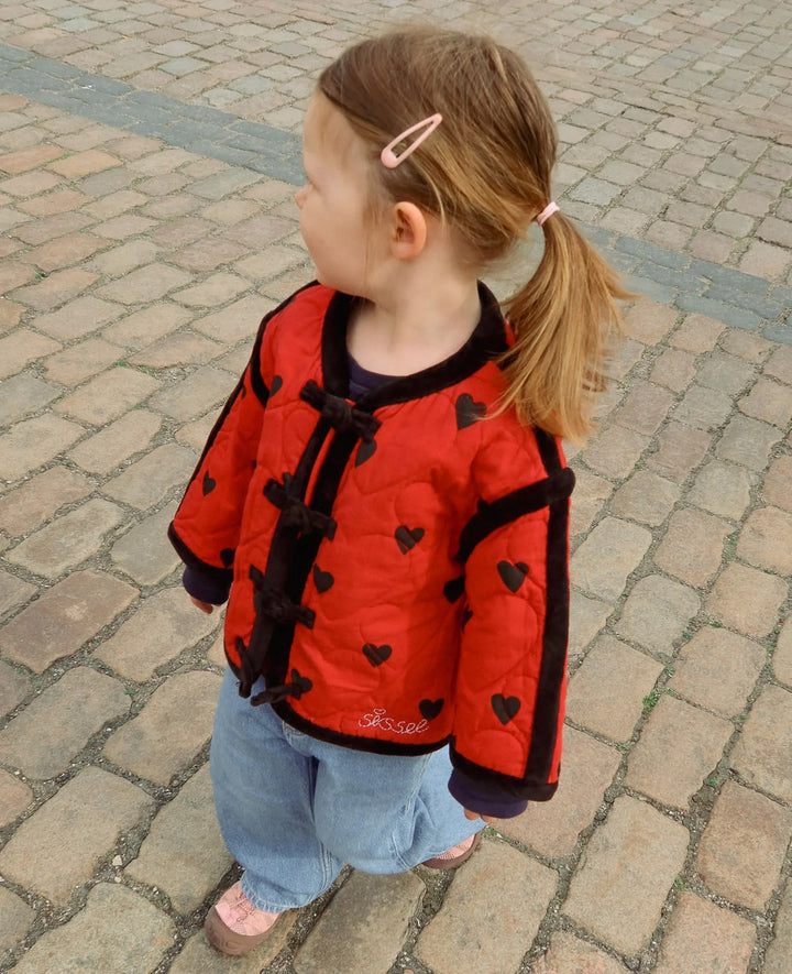 Sissel Edelbo - Amora Jakke Mini - Dark Red