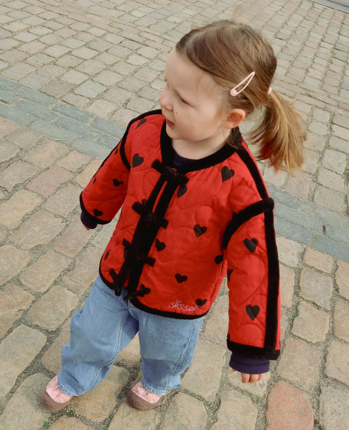 Sissel Edelbo - Amora Jakke Mini - Dark Red