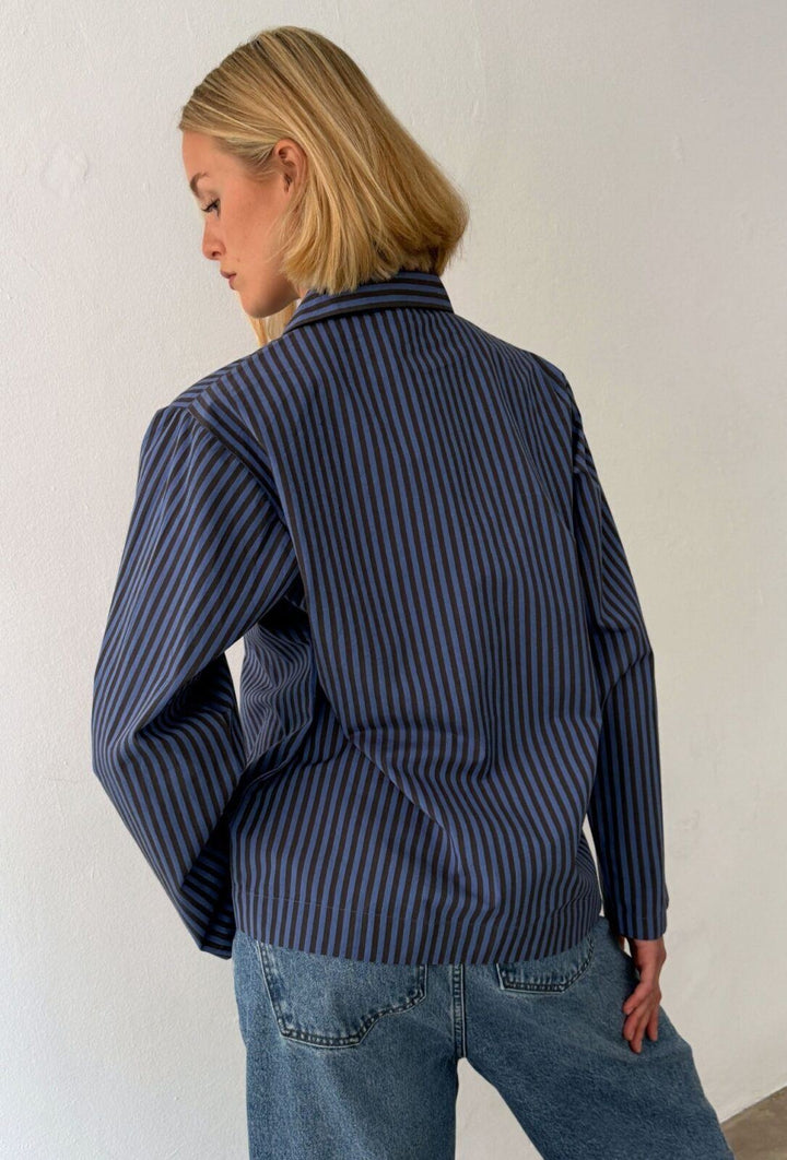 Boii - Andersen skjorte - Water stripe