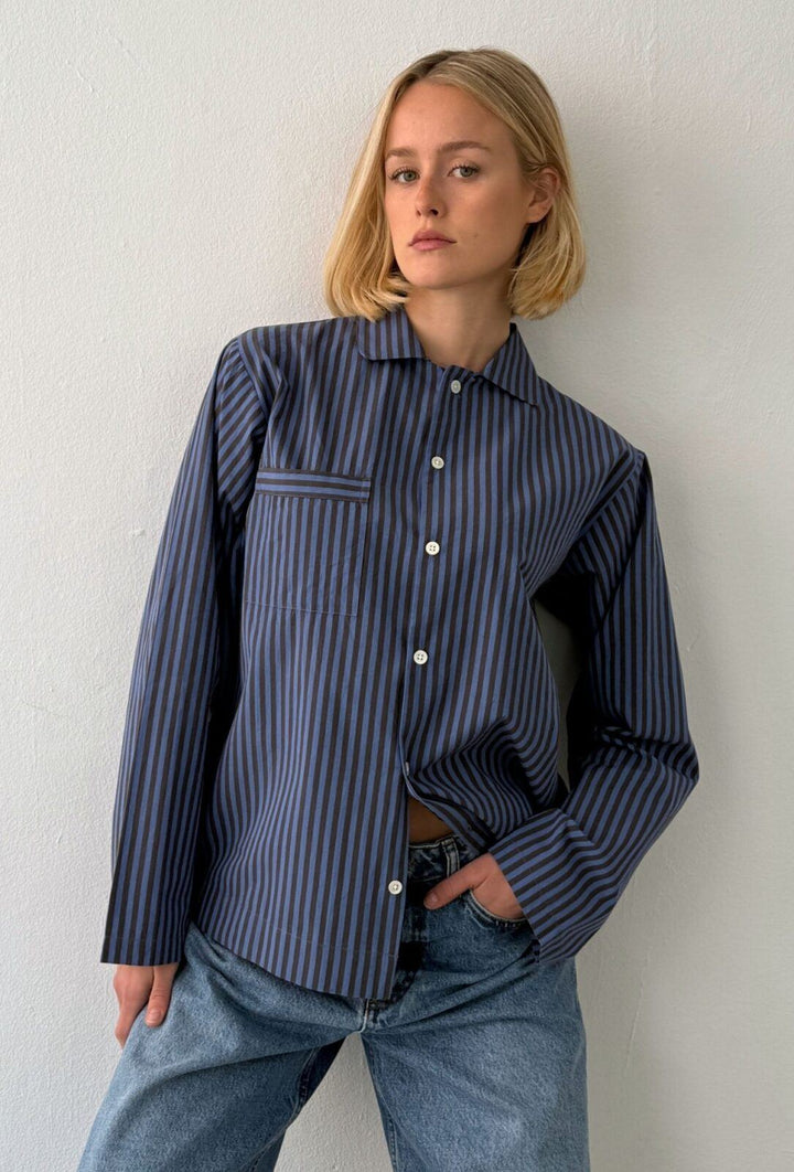 Boii - Andersen skjorte - Water stripe