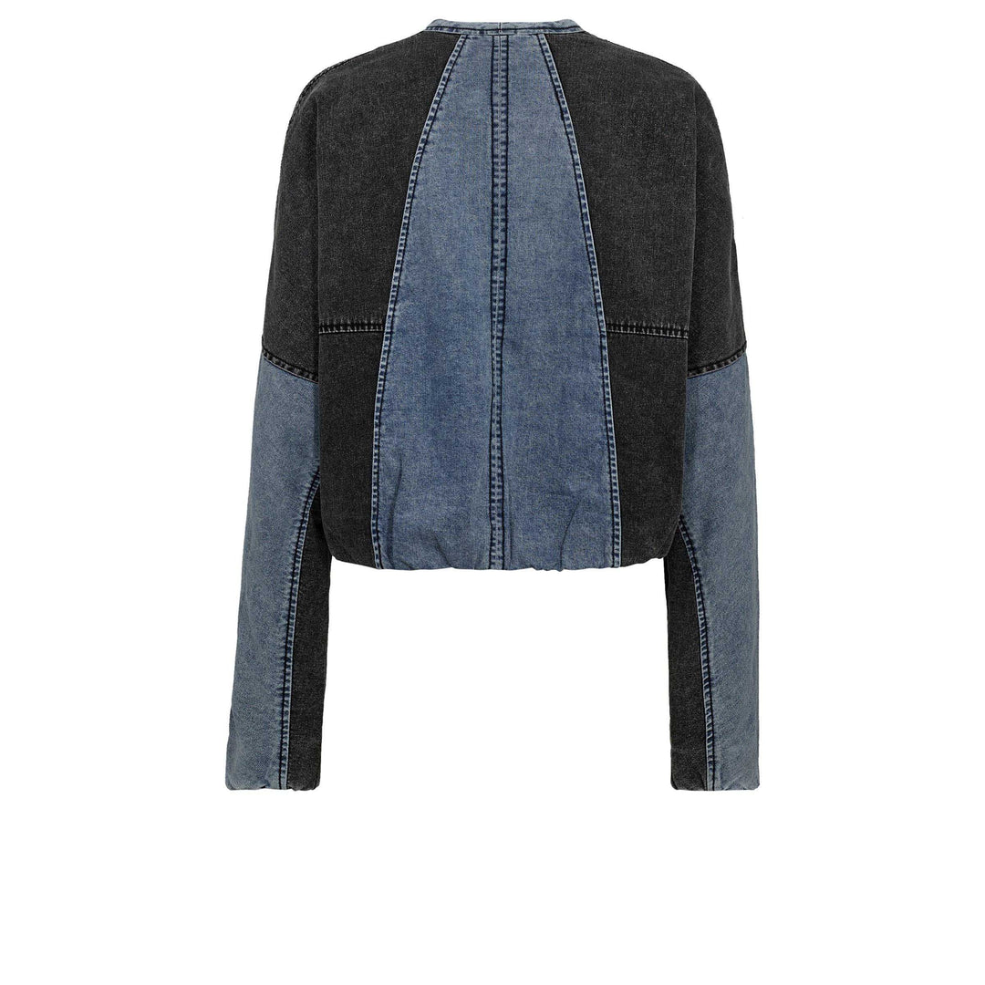Gossia - Aniki Jakke - Black/Denim Mix