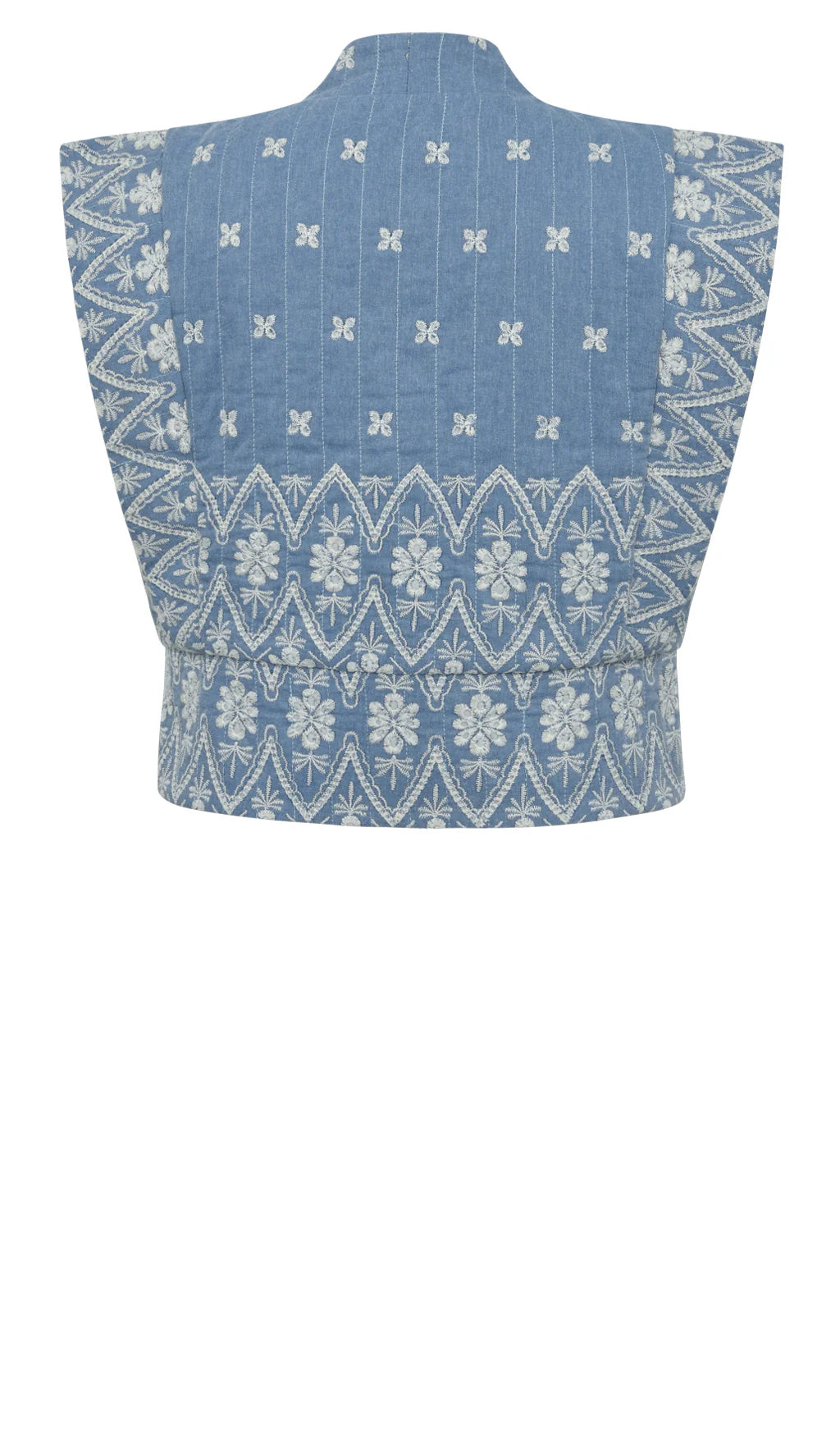 Gossia - Anina Vest - Chambrey Blue