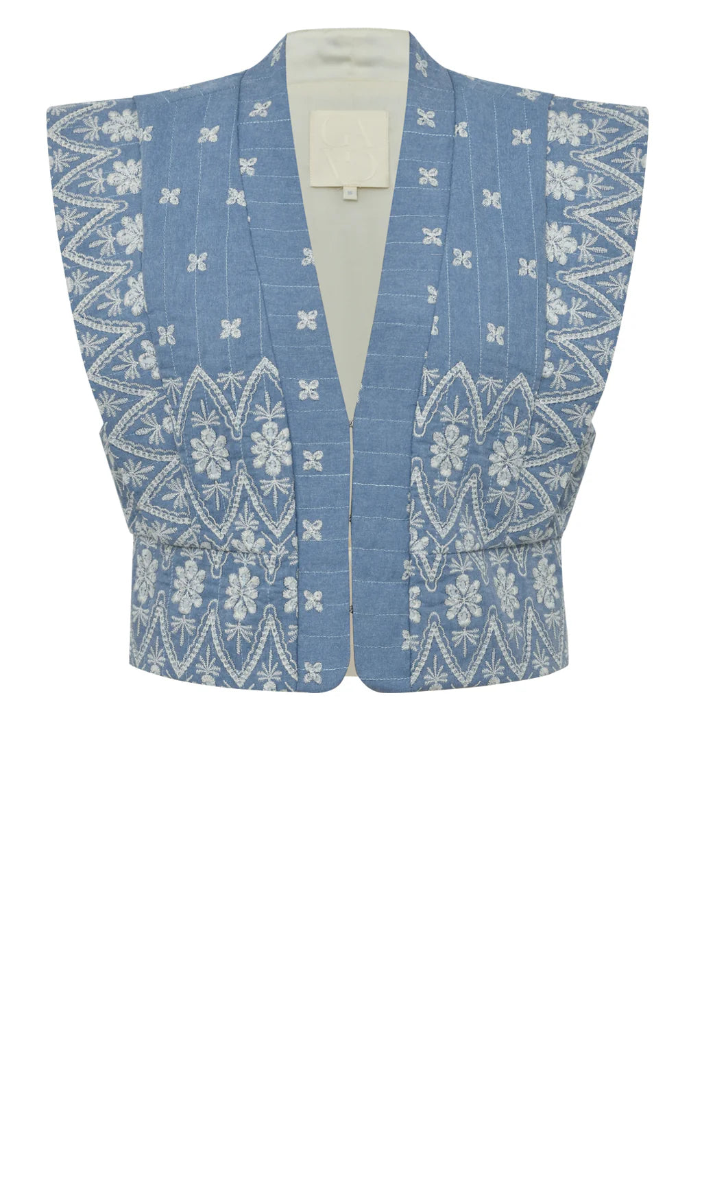 Gossia - Anina Vest - Chambrey Blue