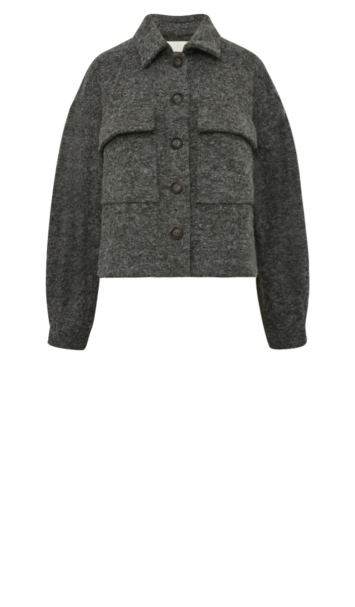Gossia - ApriliaGO jacket - Brown mel.