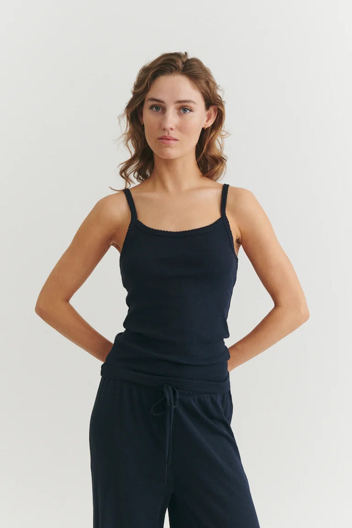Basic Apparel - Arense Strop Top - Navy