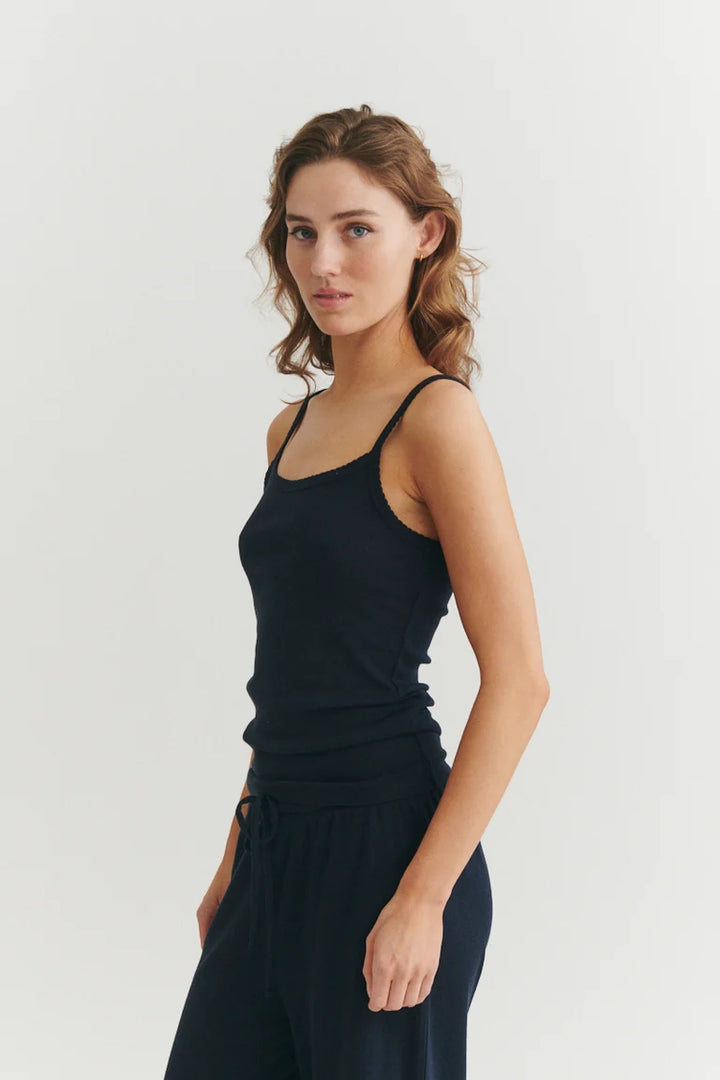 Basic Apparel - Arense Strop Top - Navy