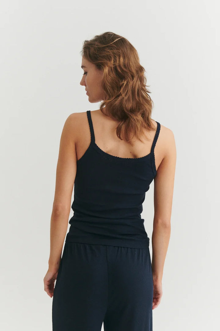 Basic Apparel - Arense Strop Top - Navy