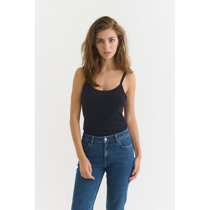 Basic Apparel - Arense Strop Top - Black