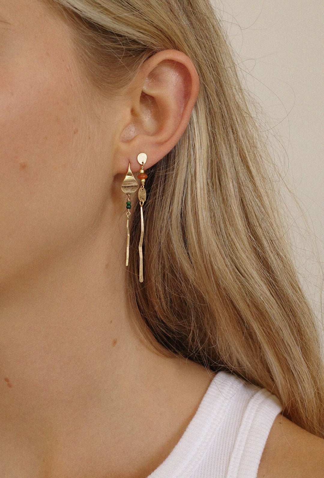 Boii - Solvia Studs - Gold