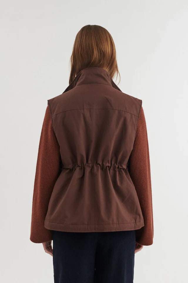 Basic Apparel - Asani Vest - Chicory Coffee