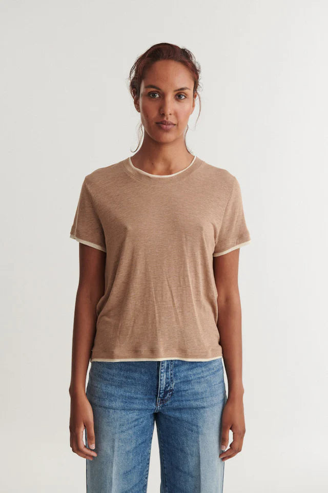Basic Apparel - Ashly Double Tee - Portobella